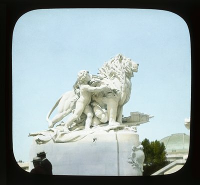 Parijs Expositie: Pont Alexandre III, 1900 door French Photographer